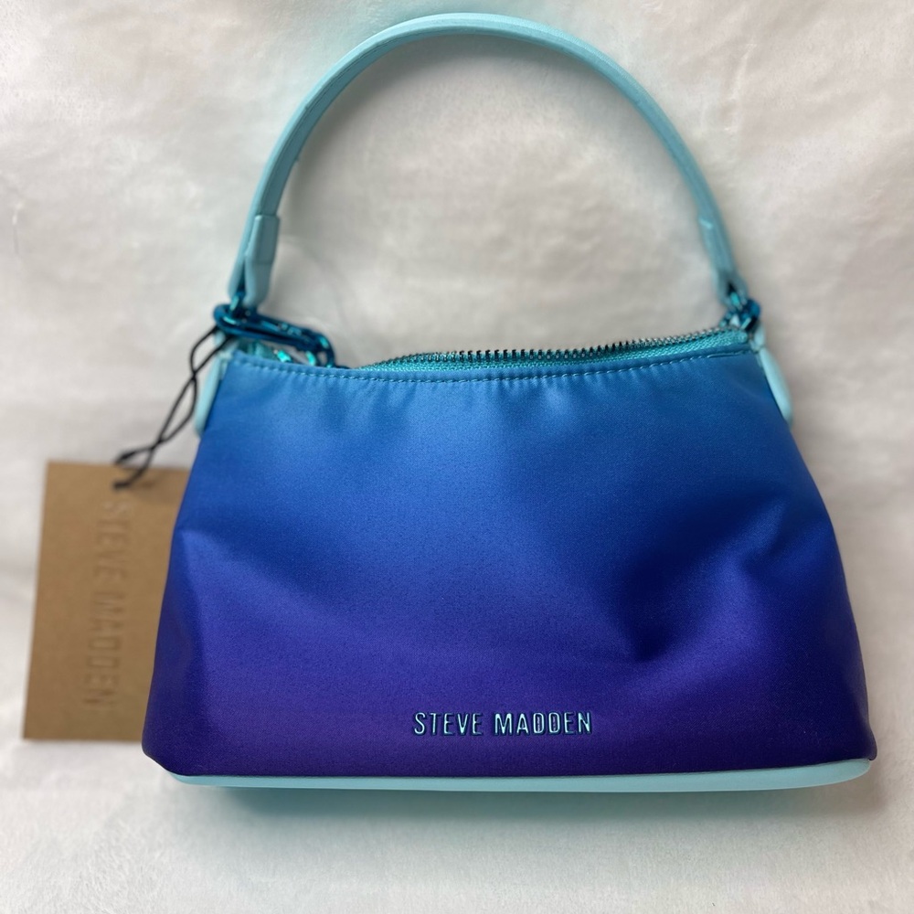 Steve Madden blue shoulder handbag
